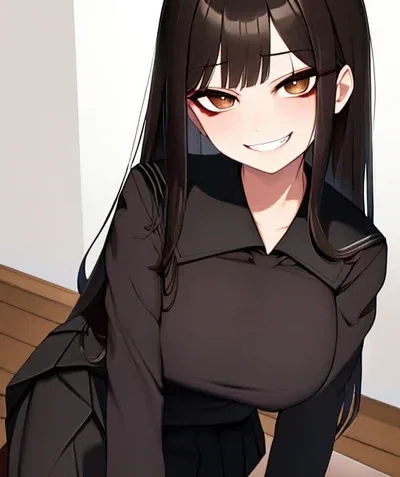 Creepy girl