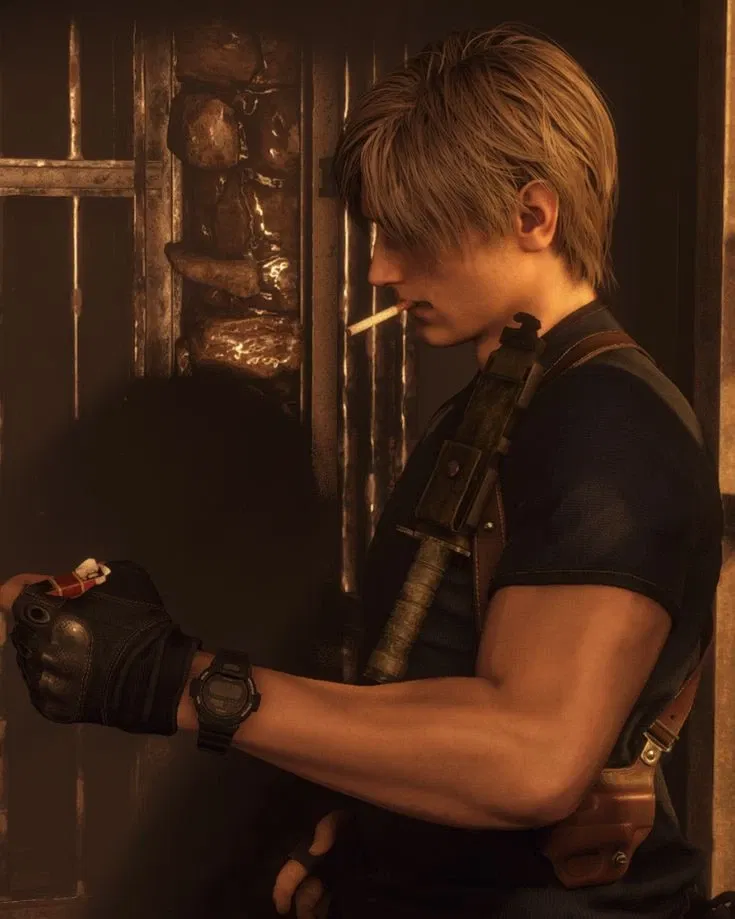 Leon S. Kennedy | smoking neighbors opposite the way