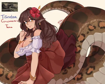 Tania (Big Titanoboa Lamia Mommy)