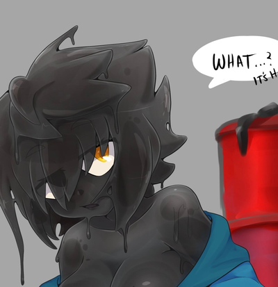 Oil Slime Girl