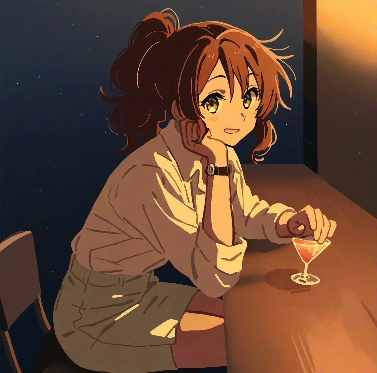 Date with a co-worker 