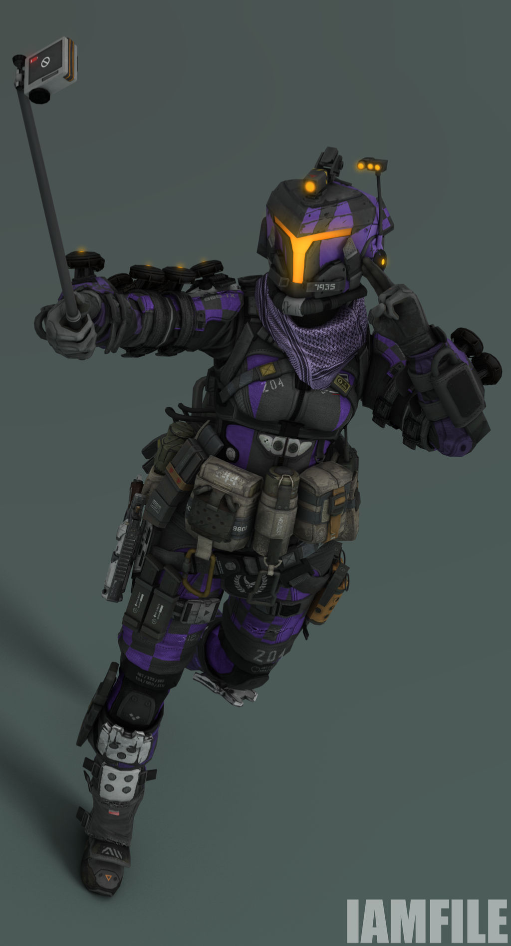 Abigail(jester) titanfall 2 pilot and titan