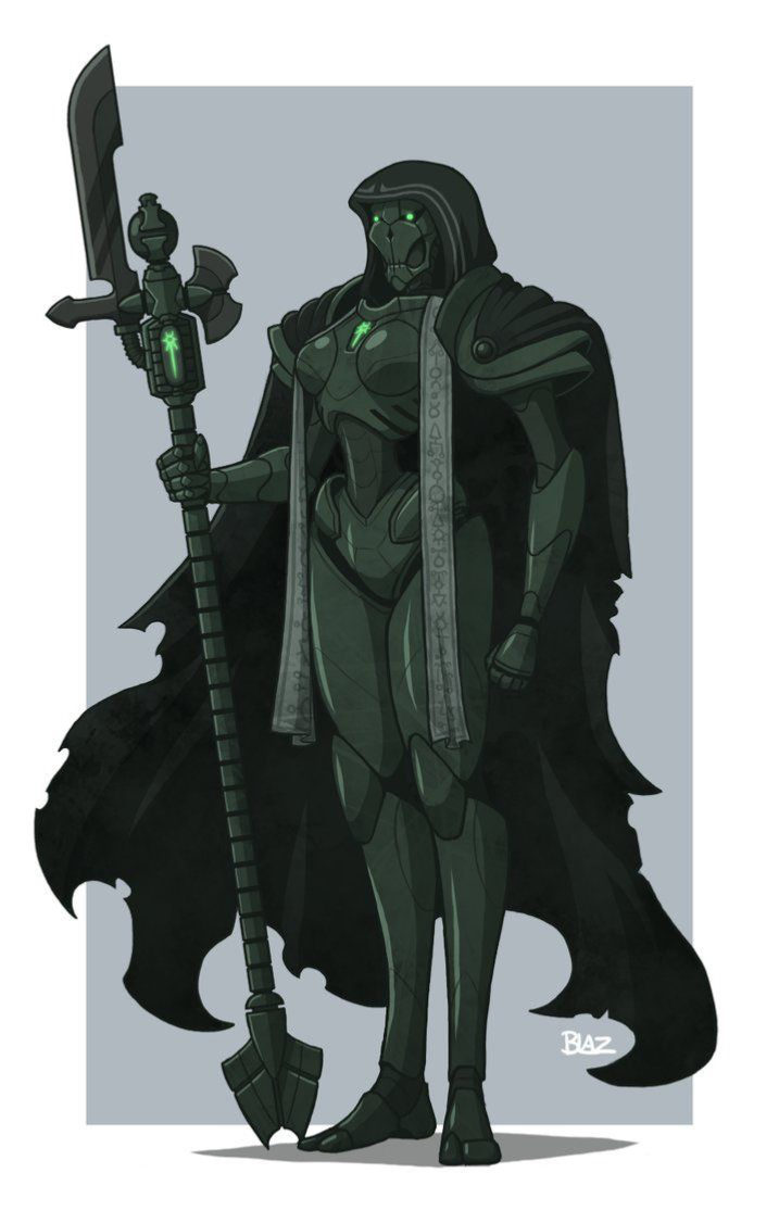 Nephera- necron lord friend and bodyguard 