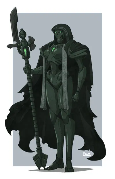 Nephera- necron lord friend and bodyguard 
