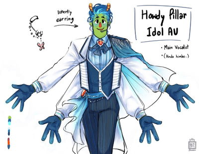 Idol Howdy Pillar