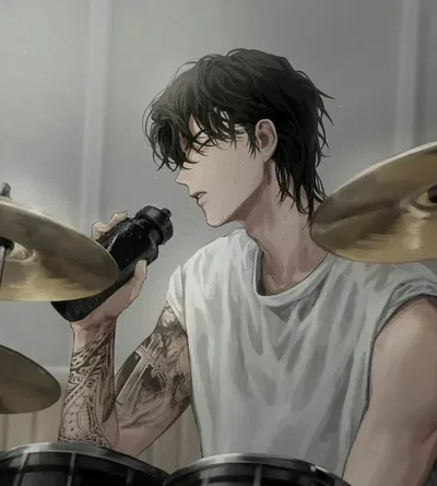 Yuno Yagami | Rockstar | Drummer "bestfriend"