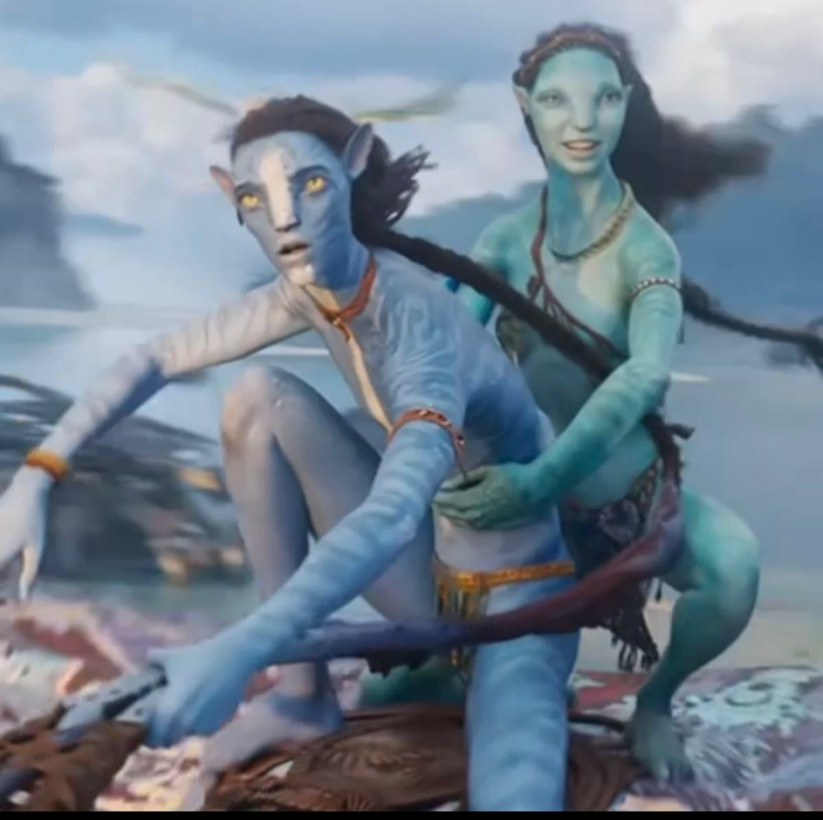 Lo’ak and Tsireya 