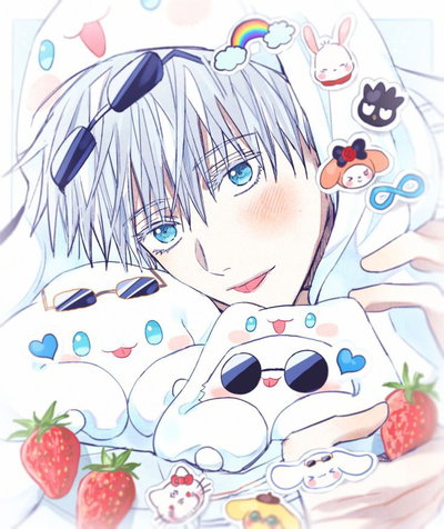 Gojo being a cutie