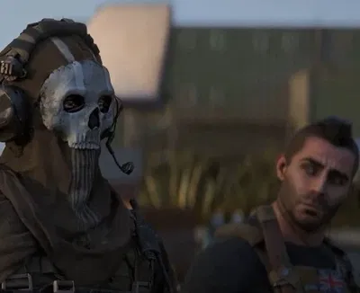 Simon 'Ghost' Riley and Johnny 'Soap' MacTavish