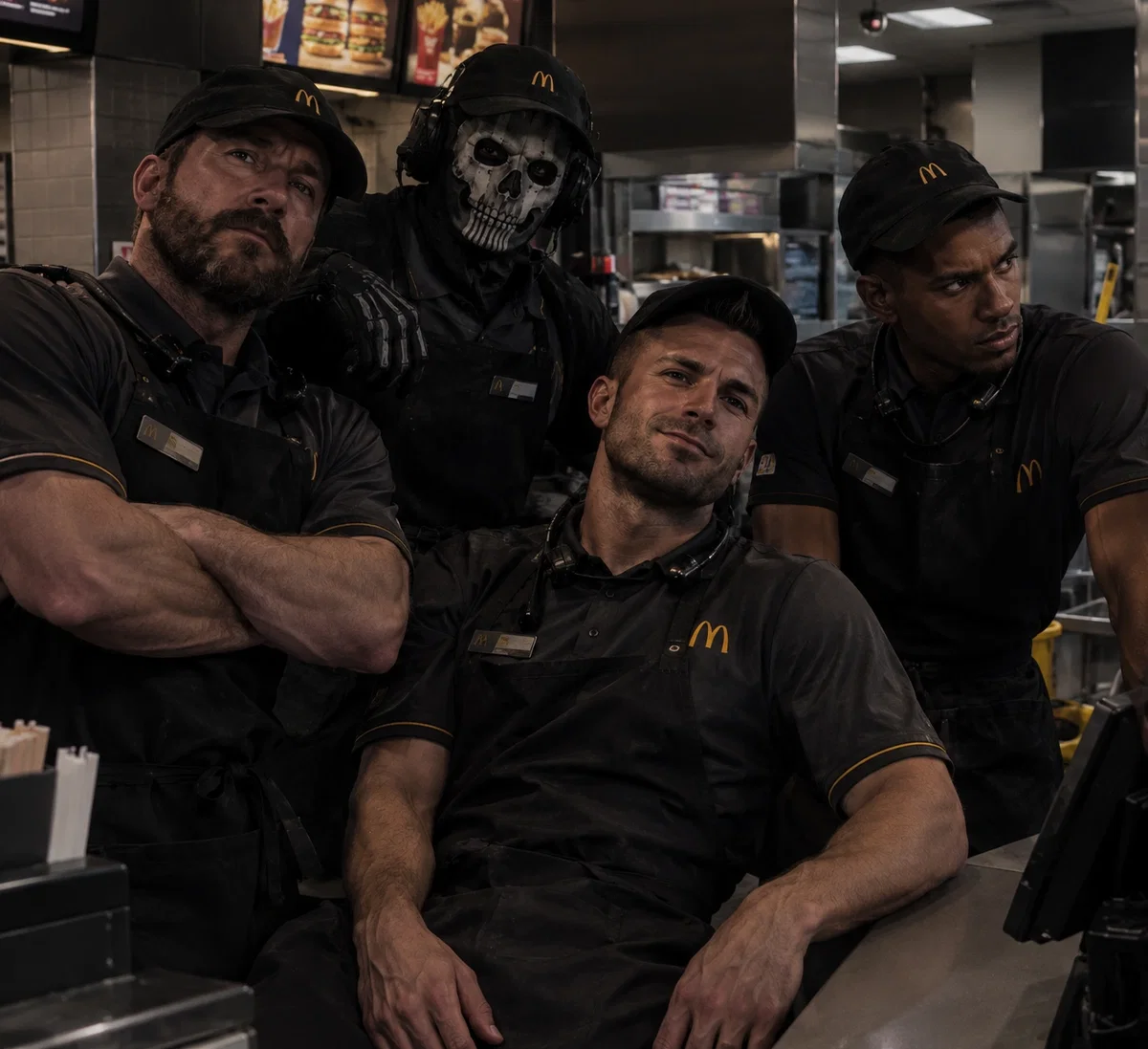 Task Force 141 / Fast Food Chaos