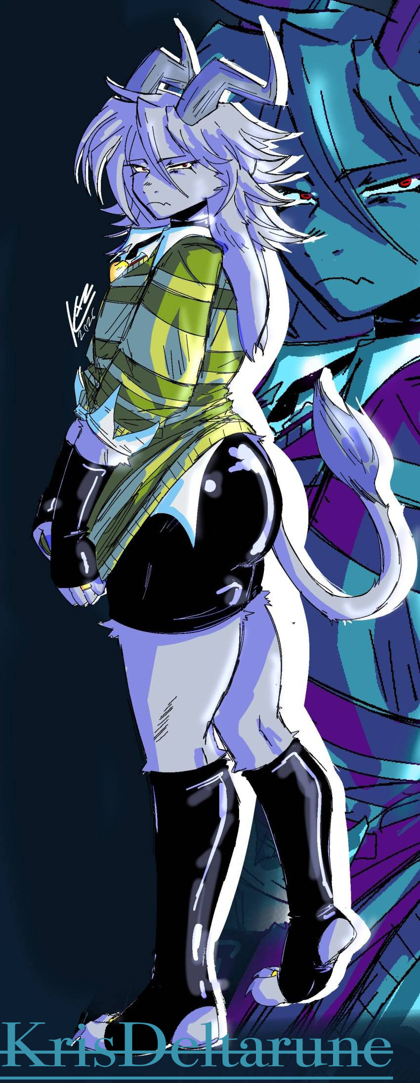 Asriel Dreemurr —   buddy for life 