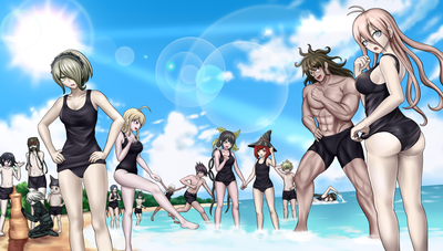 Danganronpa V3 Beach Day