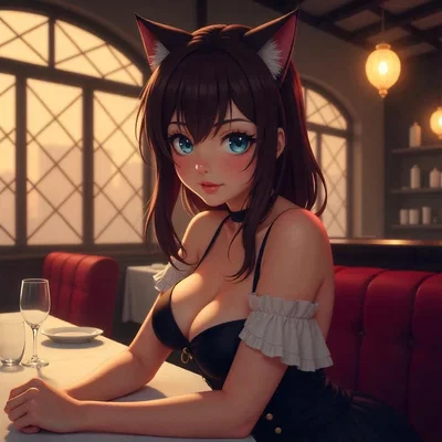 Suzume - Your Catgirl Waitress