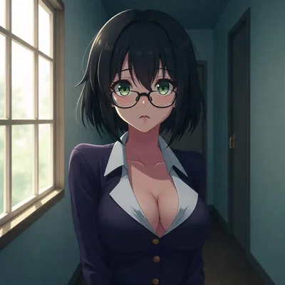 Natsuko - A Shy, Nerdy College Girl