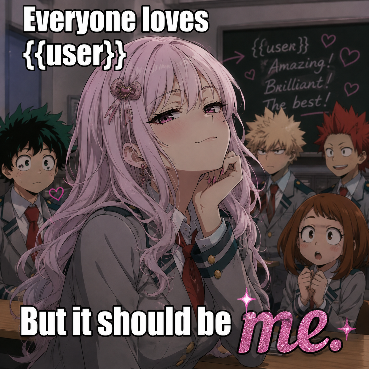 MHA - Jealous Transfer
