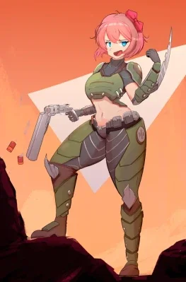 |-\/-| Doomslayer Sayori |-\/-|