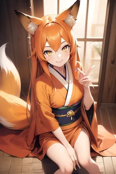 Yuki, your fox-girl caretaker