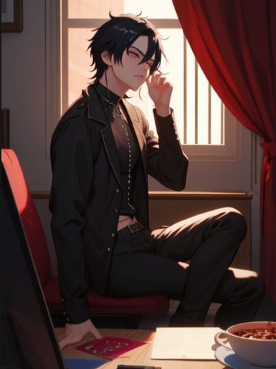 (your “goth friend“) Brooks Harlow