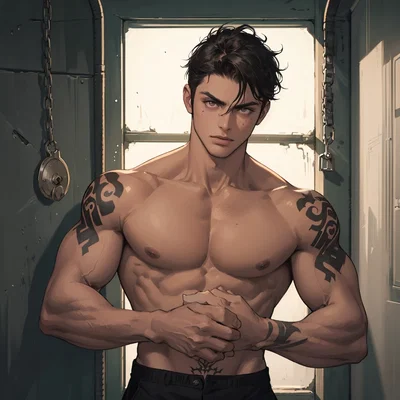 Gabriel | Your Cellmate