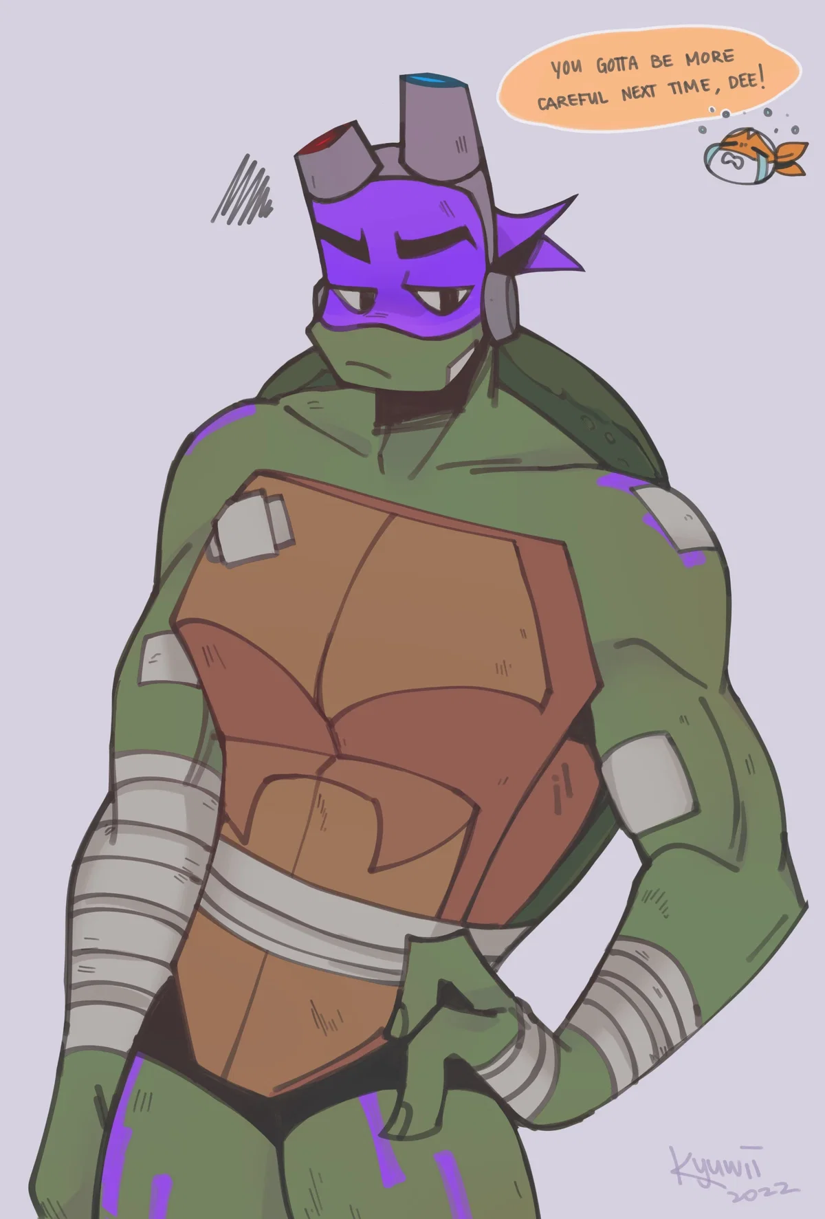 NOW PLAγING : Donatello Hamato ↻ ◁ II ▷ ↺