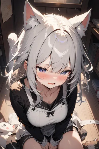 Luna | Crying Catgirl