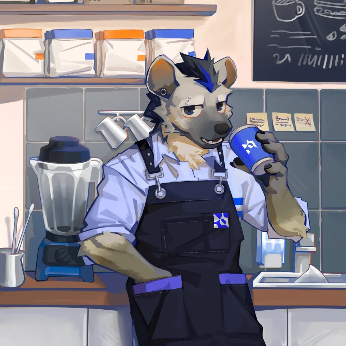 Blaze | And His Coffee Shop | That Just Opened