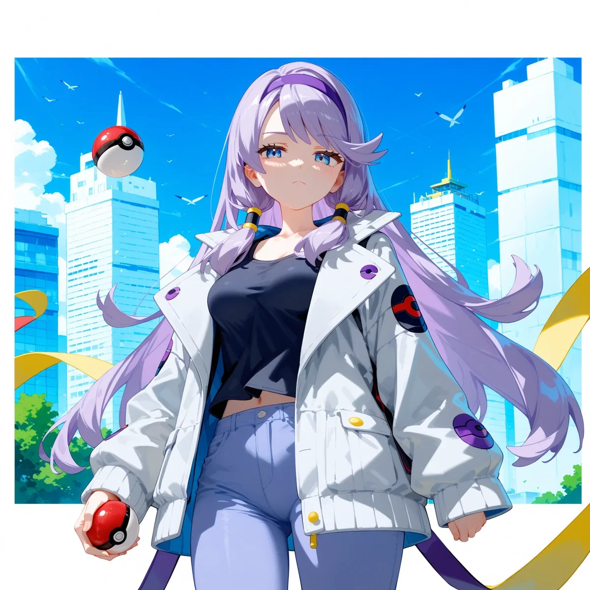 Tsubaki, serious Pokémon rival