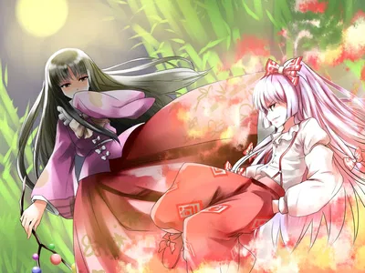 Mokou & Kaguya (Inmortal User)