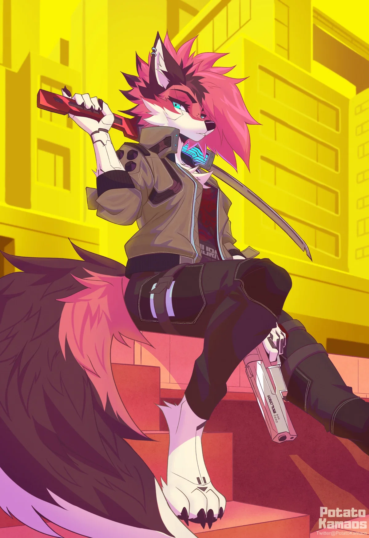 X - Xara Titani | New Night City Mercenary