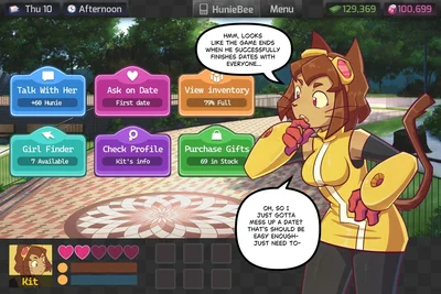 Stopping A Dating Sim?
