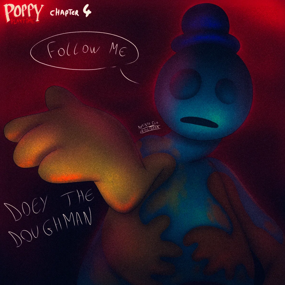 Yandere Doey the doughman 
