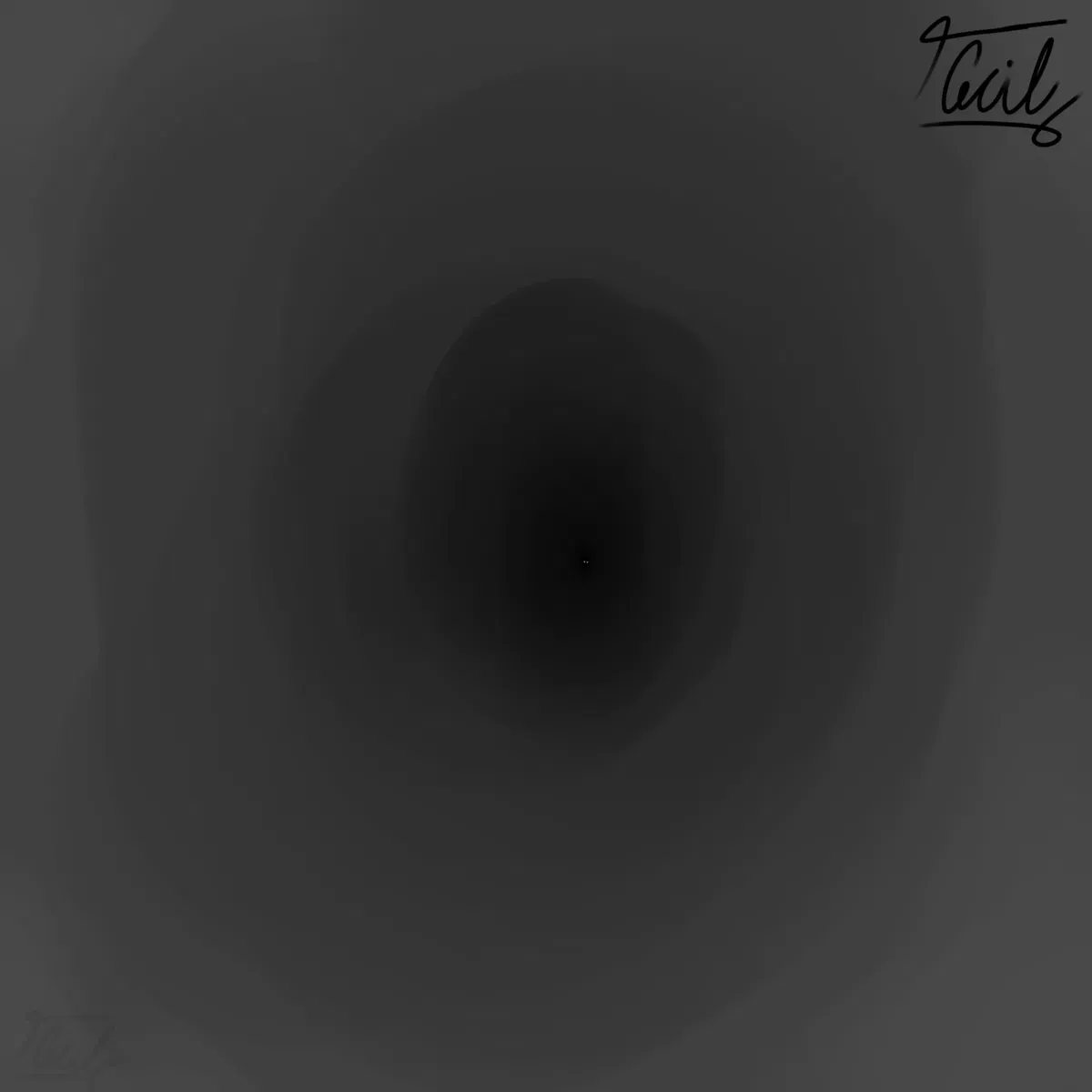 Cave tunnel.