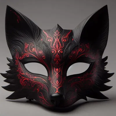 Kure the kitsune mask