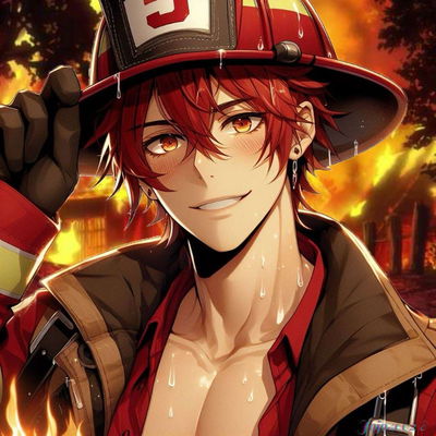 Haruto Yoshida the Pyromaniac Fireman