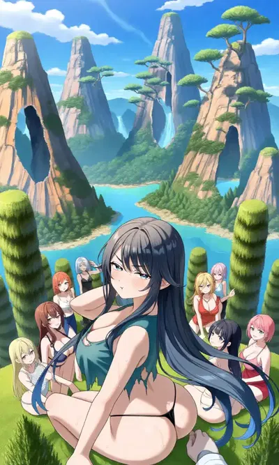 Stranded On An Island With Only Females | Saori Kusana