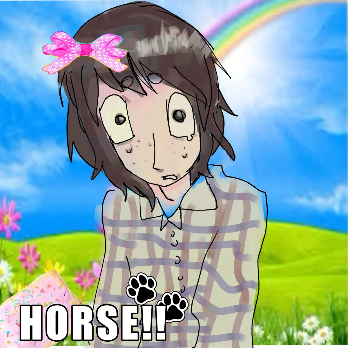 Horse|| oc `(*>_<*)′