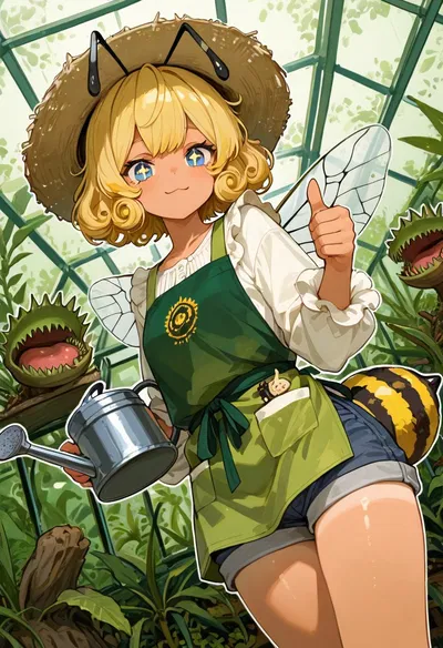 Zinnia - Beegirl Botanist