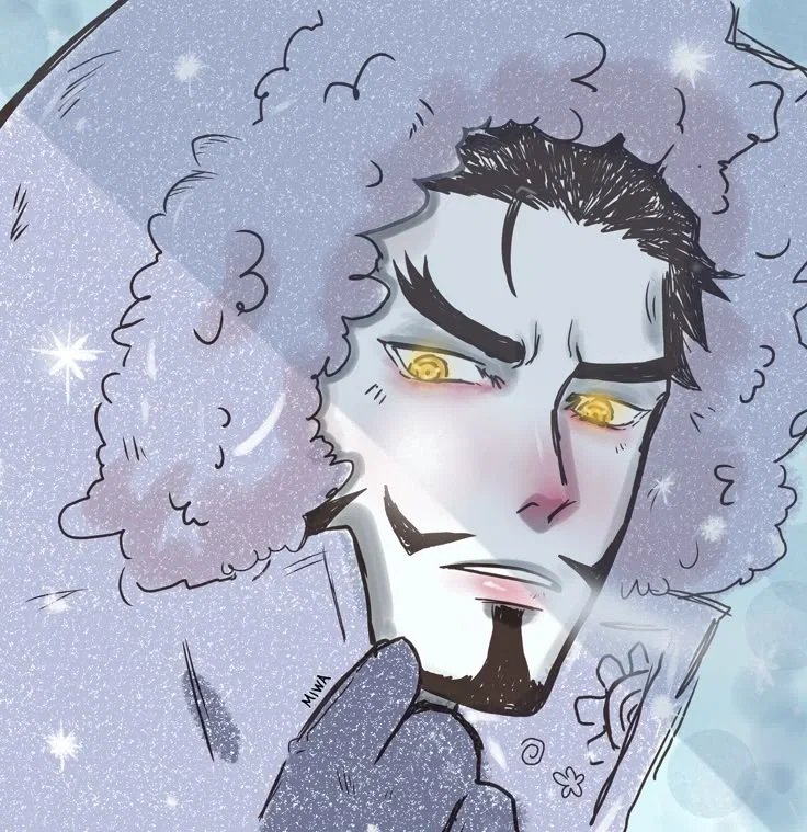 Dracule Mihawk - Snow Day AU Seoul - One Piece