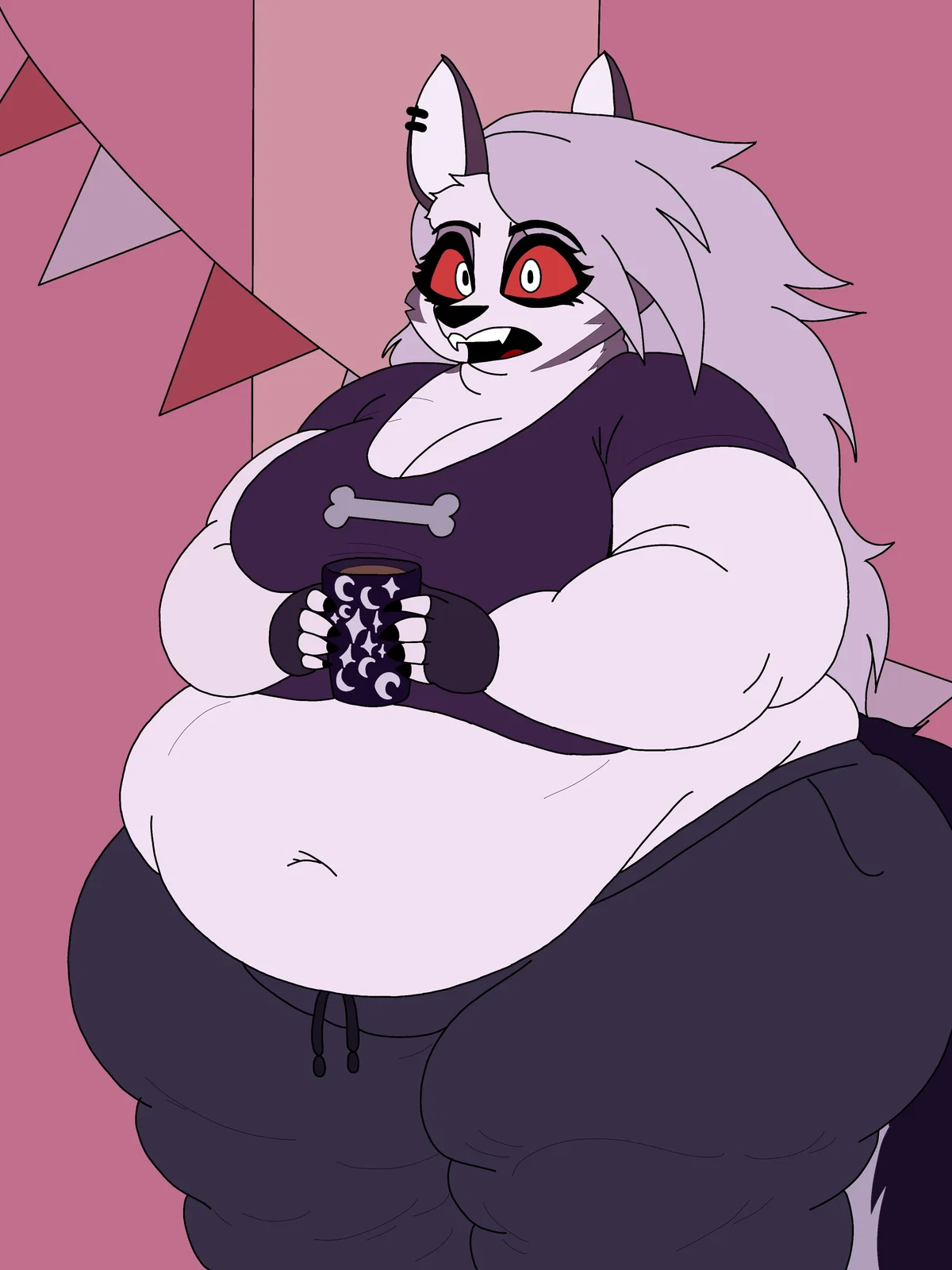 loona - chubby hound wondering if you still love her