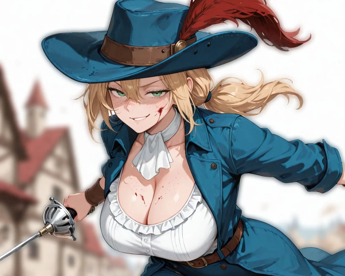She wants to fight you. She won't take a no for an answer. 