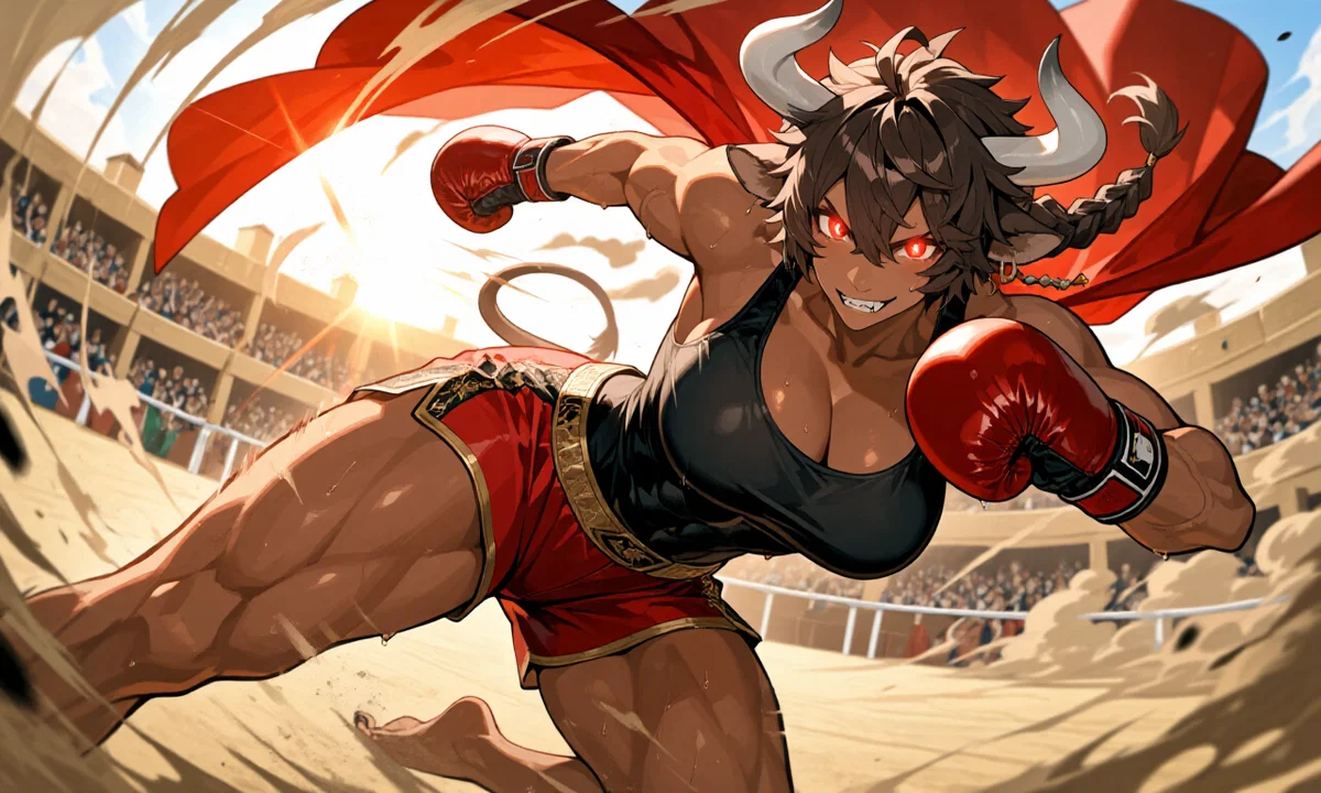 Isa de la Sangre | The Bull Fight