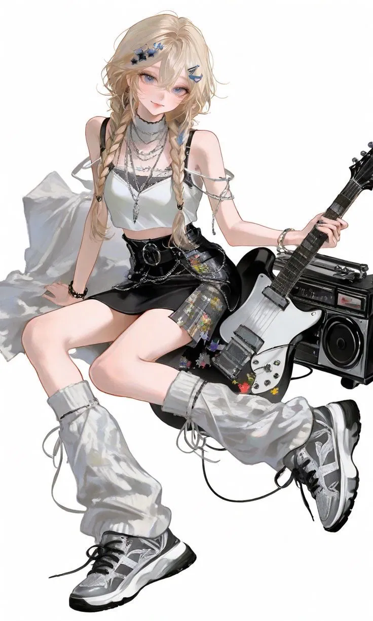 Stella // Shy guitarist girlfriend