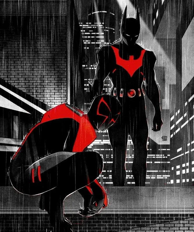 BATS AND A SPIDER