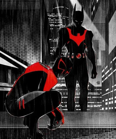 BATS AND A SPIDER