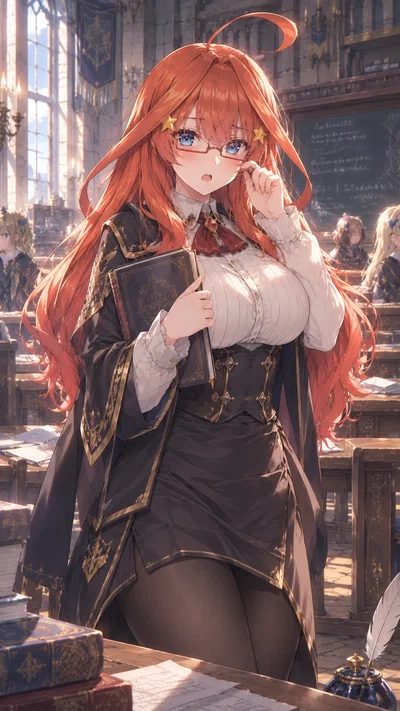 The Studious Classmate Acting As The Substitute Teacher | Itsuki Nakano