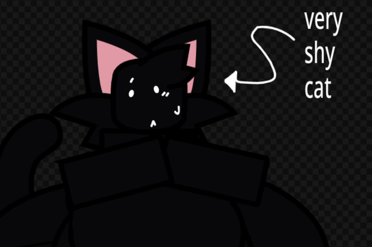 Black furry
