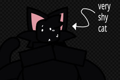 Black furry