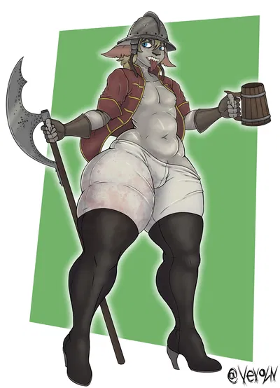 Ilya - The Violent Femboy Mercenary