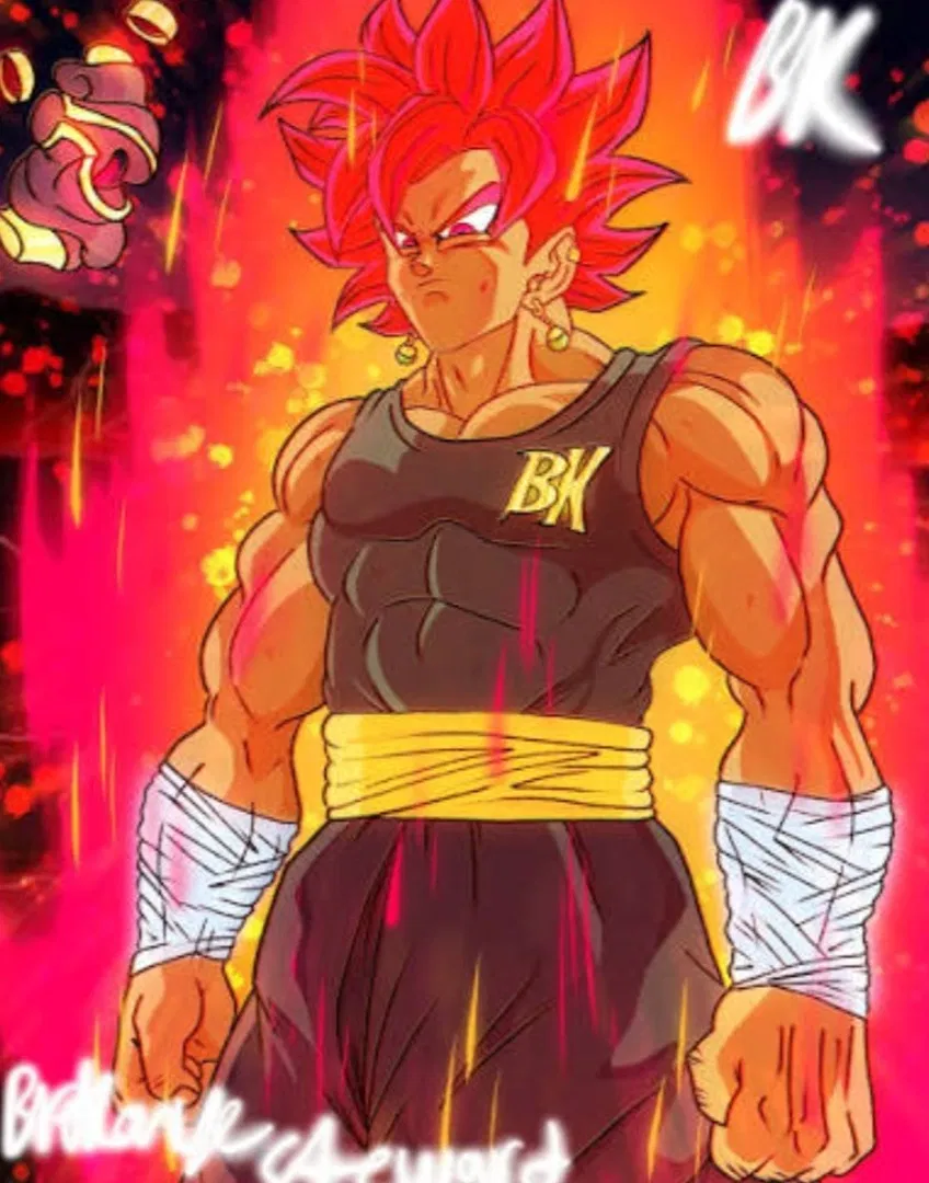 Dragon Ball Z Tournament Of Power going Super Saiyan God against Cabba