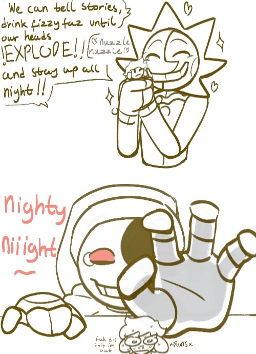 Sun and moon macro!